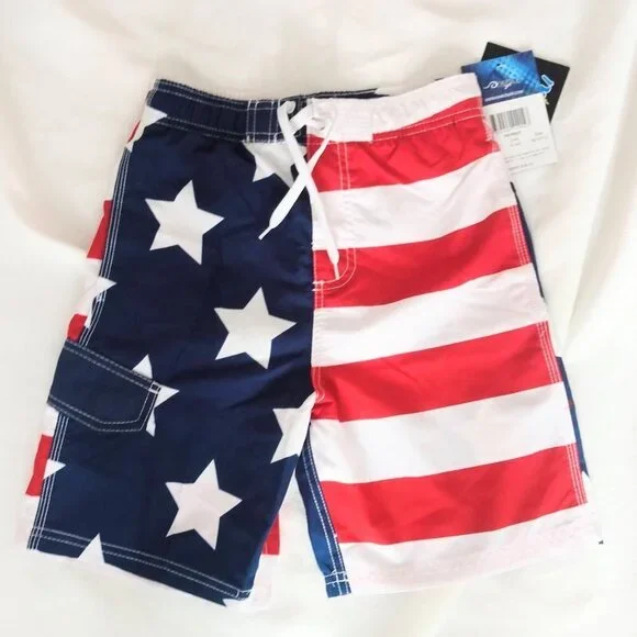 Boys kanu surf USA swim shorts NWT - Picture 1 of 3